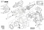Bosch 3 601 D45 200 Gsr 6-60 Te Drill Screwdriver 230 V / Eu Spare Parts